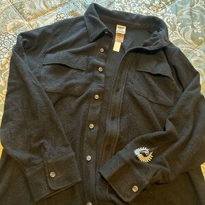 PINK Victoria's Secret Black Button-Up Cardigan